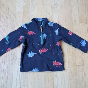 Joules Navy Dinosaur Print Kids Sweatshirt